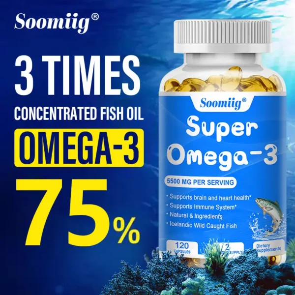 complément d'oméga 3 5500 mg (huile de poisson)