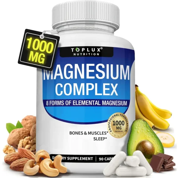 90 capsules de complexe magnesium